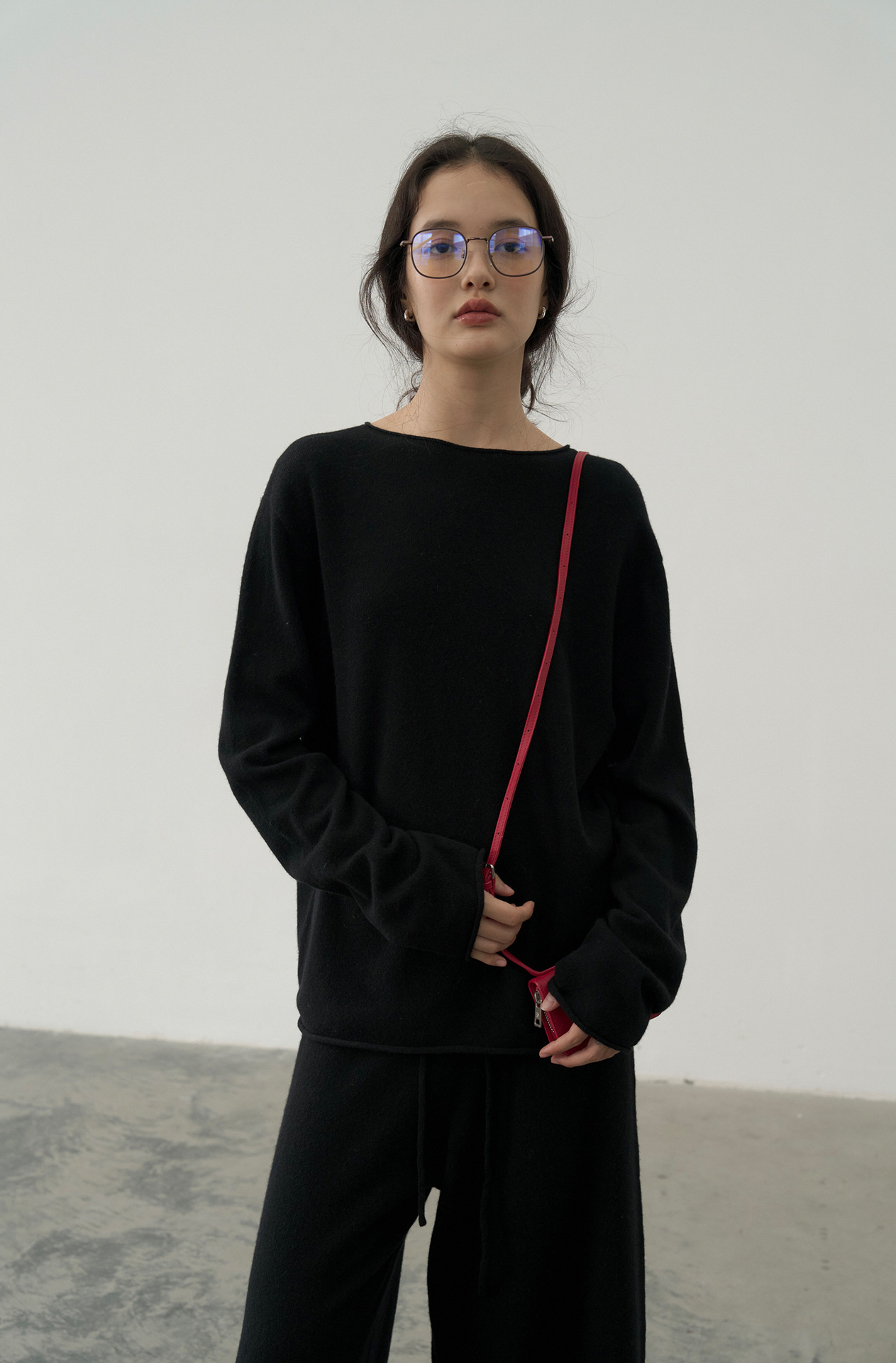 Korean-style seamless one-piece process round-neck pullover cotton and wool sweater, basic base layer for women a1183 in autumn and winter pic 32