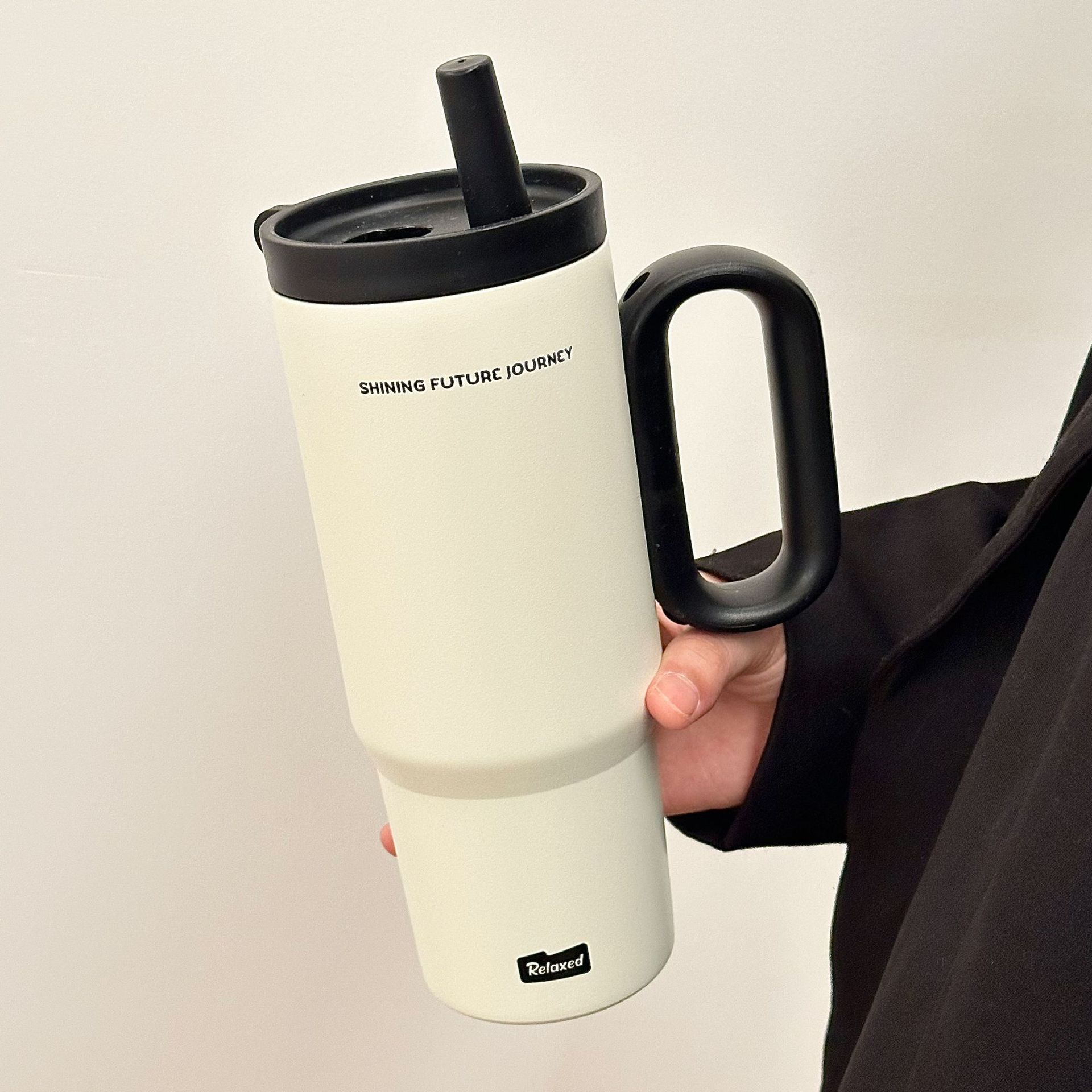 新款冰霸保温杯女生大容量水杯轻奢家用不锈钢杯子便携学生吸管杯详情12