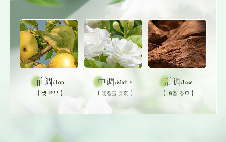 【包邮】欧丽琦花香樱花沐浴露温和清洁持久留香茉莉大容量沐浴乳详情20