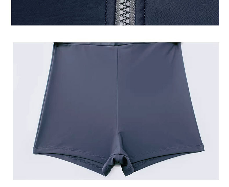 泳衣女款连体长袖独立长裤两件套装运动休闲全身防晒显瘦泳装批发125160详情18