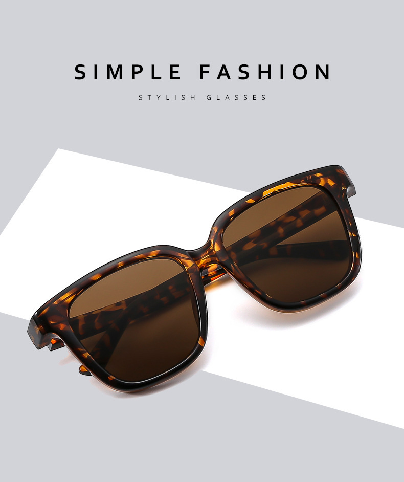 2025 UV-resistant sunglasses: Trendy, simple and avant-garde fashionable glasses pic 3