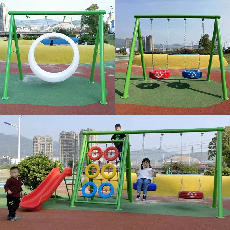 幼儿园秋千室外儿童大型组合玩具成人小区公园庭院户外游乐场设备详情2