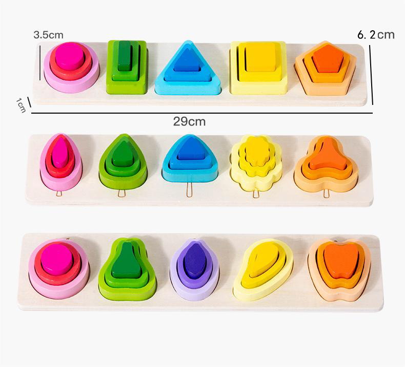 早教婴儿玩具宝宝绕珠串珠儿童积木套柱敲琴扭扭虫益智力开发礼物详情17
