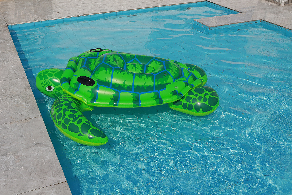 New inflatable large turtle seat, water rafting, surfing float, popular water play toy, swimming ring, folding lounge chair, high-end, environmentally friendly, safe, convenient, fast and inflatable pic 2