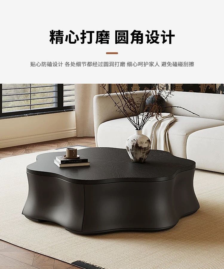 2025新款茶几家用简约现代高级茶几客厅云朵创意蝴蝶设计款高级感详情7