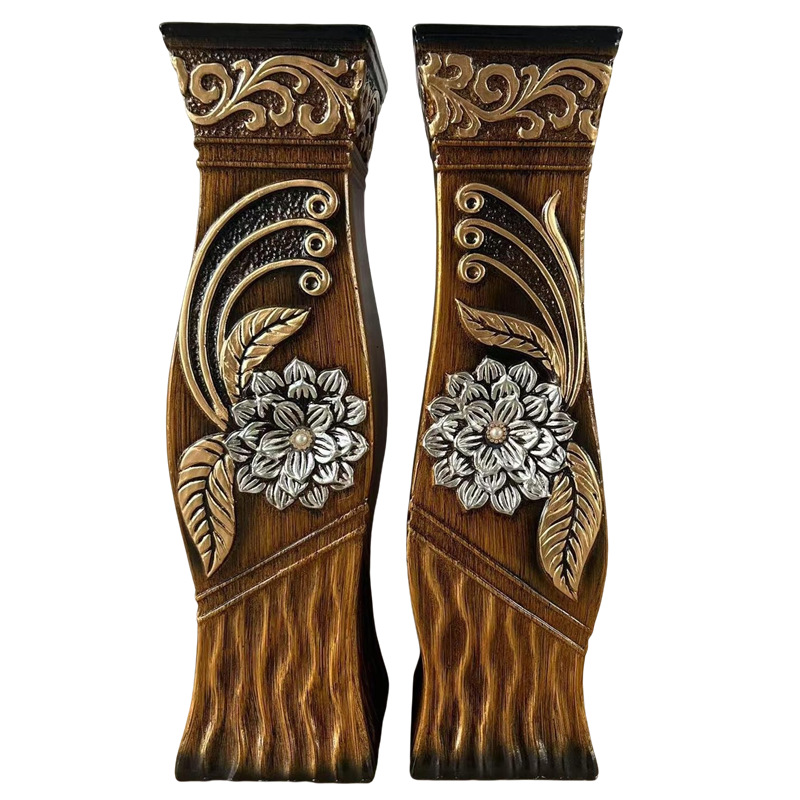 60cm花瓶厂家批发陶瓷花瓶欧式客厅摆饰绢花工艺落地大小花瓶详情36