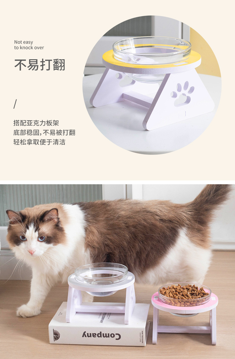 宠物喂食器猫碗宠物用品猫咪循环饮水机宠物食盆宠物喂食碗宠物餐具实用耐用详情10