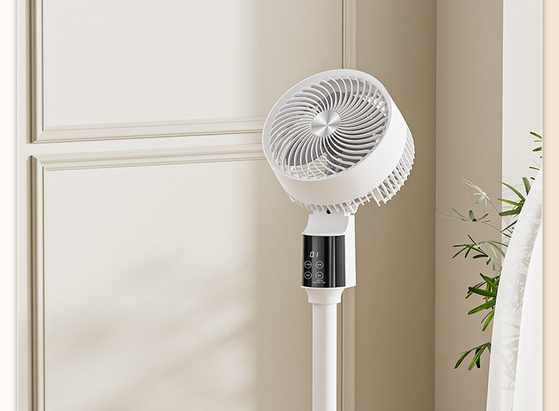 空气循环扇静音摇头语音款风扇落地扇遥控大风力立式电风扇循环扇详情35
