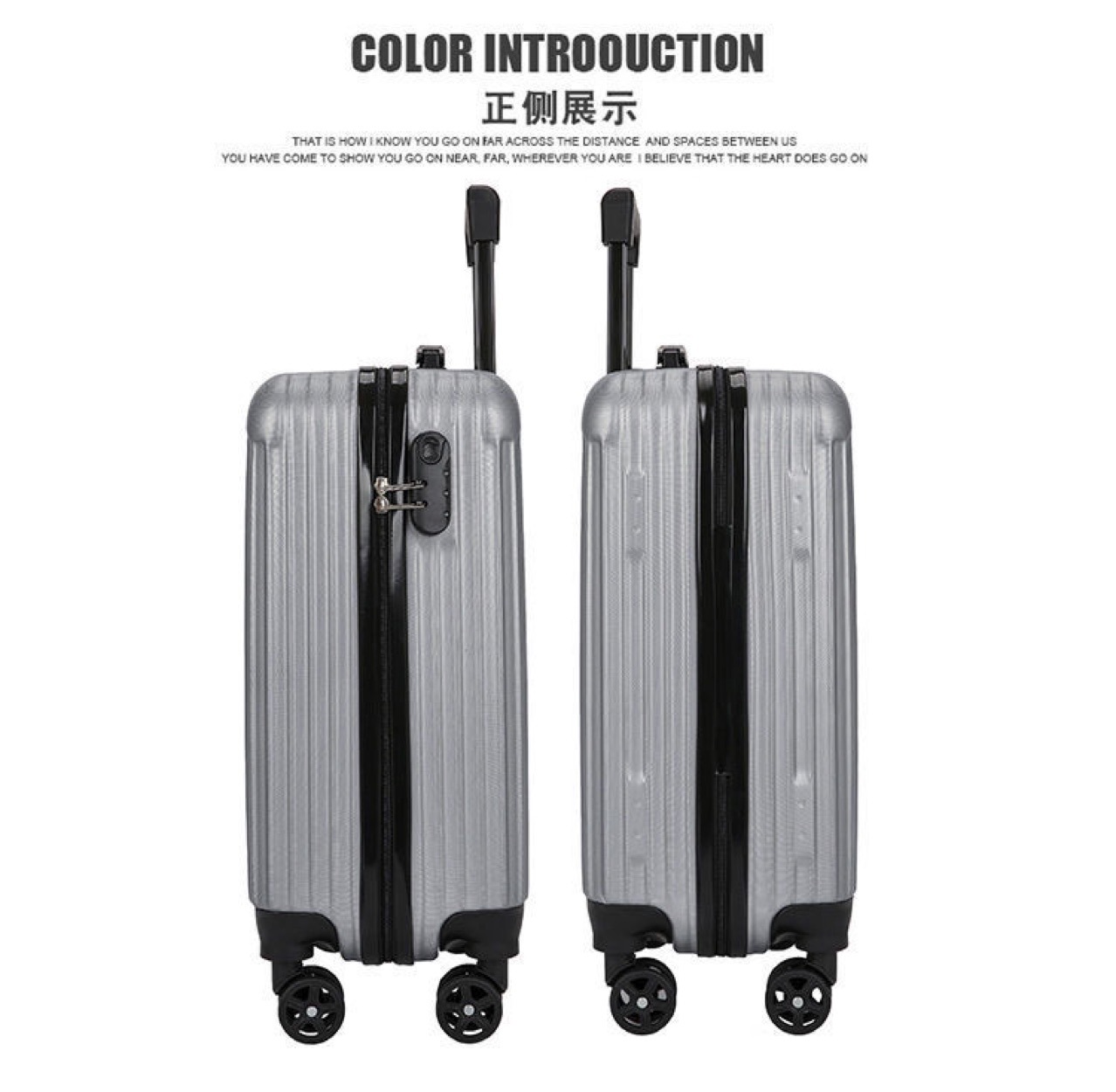 批发20寸学生拉链旅行箱万向轮密码成人拉杆箱活动礼品登机行李箱详情8