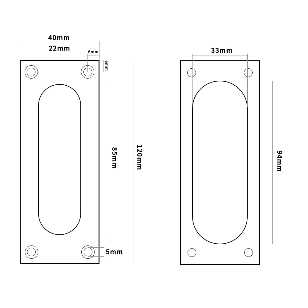 Modern and simple cabinet door hidden handle, drawer hidden embedded handle, wardrobe door factory direct sales hidden handle pic 18