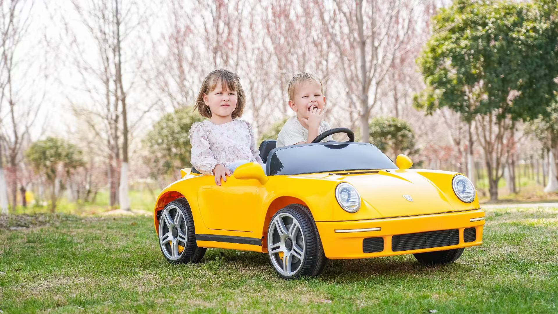 儿童电动汽车保时捷电动车四轮遥控宝宝玩具车小孩男女充电可坐玩详情21