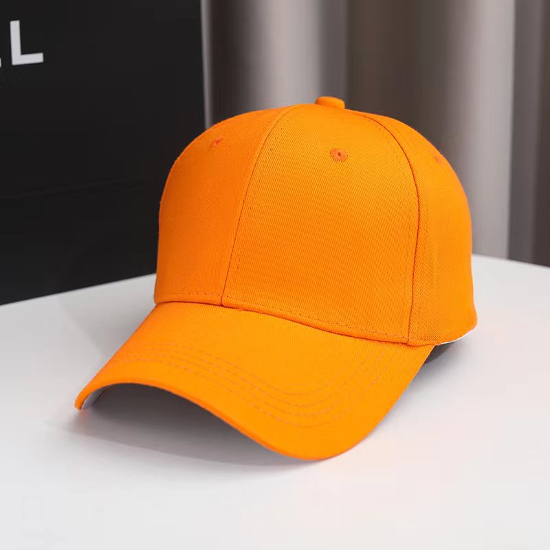 Plain cotton baseball caps for men and women in solid colors, simple, fashionable and versatile for export. DIY baseball caps with embroidered logos. 3977 types of sun protection, breathable and casual hats pic 7