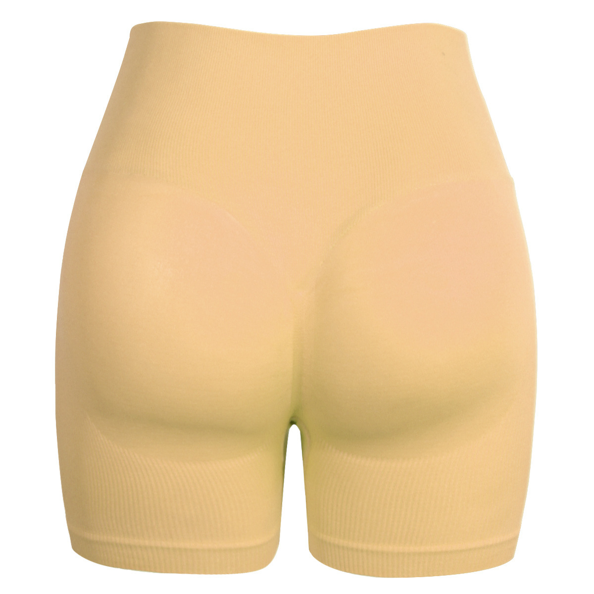 Cross-border seamless threaded peach shorts, hip-lifting yoga capri pants, super elastic slimming sports running fitness pants for women pic 22