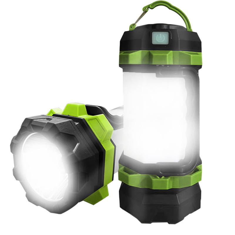 High-brightness and powerful flashlight for camping, USB charging, convenient multi-functional outdoor emergency searchlight, portable flashlight pic 13
