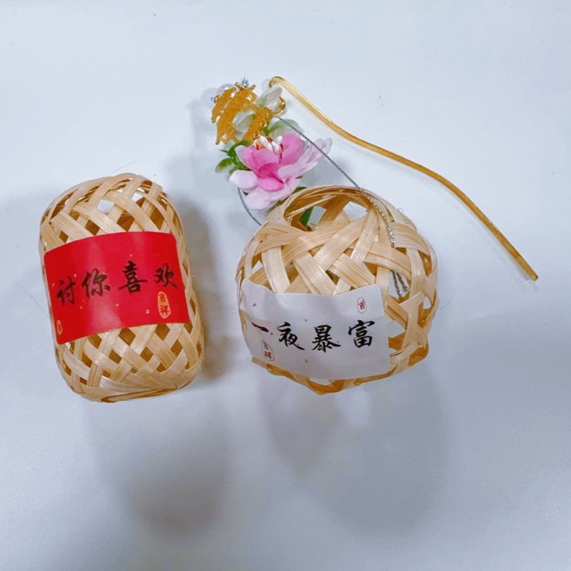 中秋节灯笼配件大全花灯竹编小灯笼兔子木杆流苏灯笼须铁杆挂牌金详情14