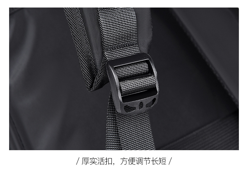Mochila de nylon transfronteriza bolsa de viaje casual ligera para hombres bolsa de escuela de gran capacidad bolsa de computadora simple para estudiantes universitarios pic 52