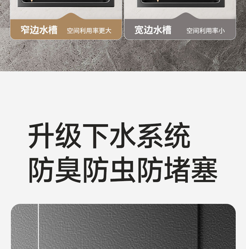 家韵纳米厨房手工小水槽单槽不锈钢洗菜盆台下盆迷你吧台岛台详情26