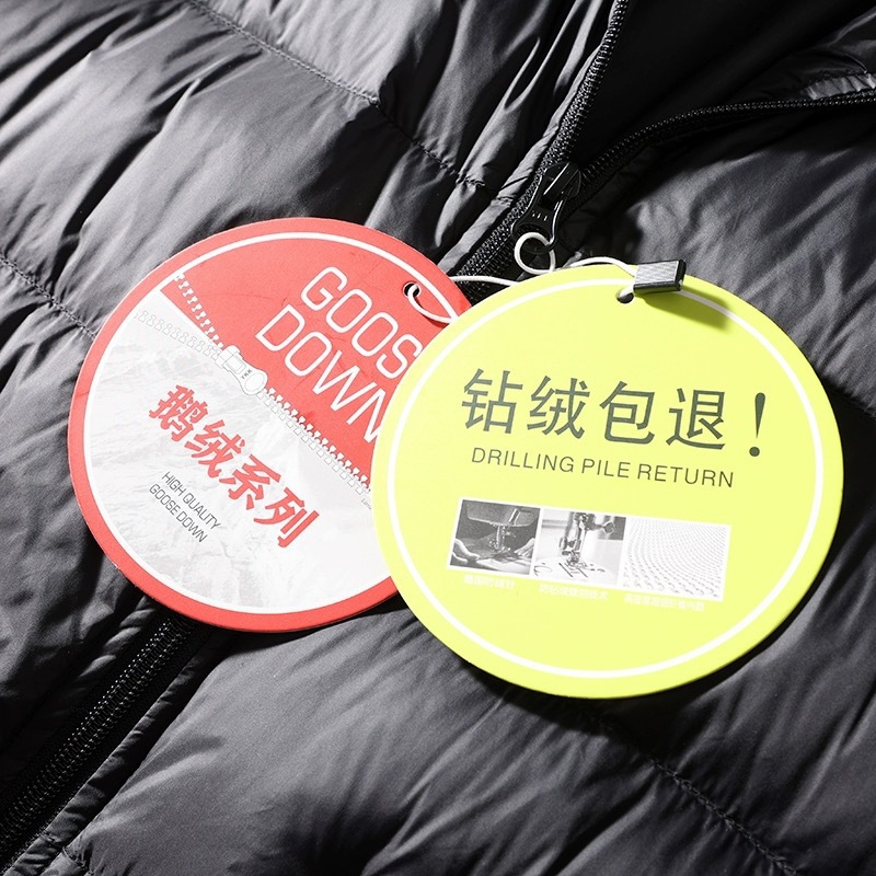 抗寒90鹅绒可收纳600蓬松度春秋新款男立领防风轻薄羽绒服外套详情8