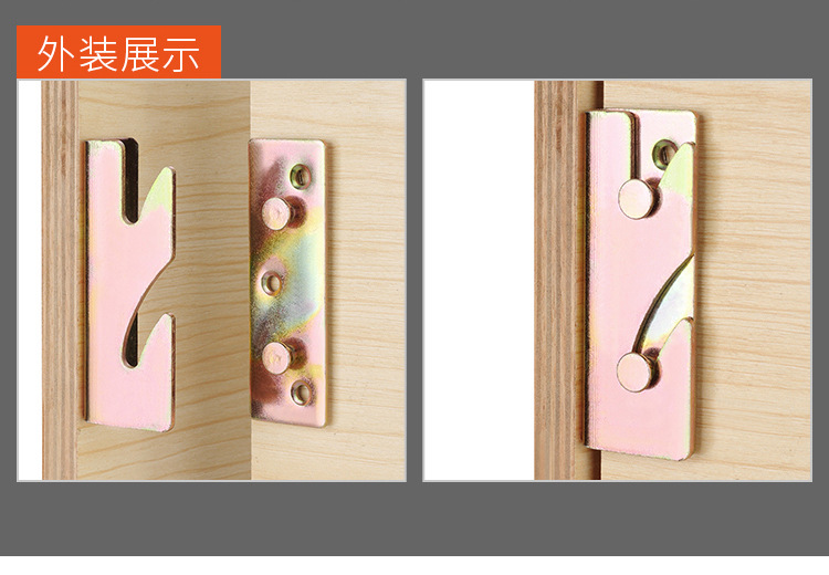 【 Factory Direct Delivery 】 Thickened bed hinges, bed pins, bed buckles, furniture invisible bed accessories, connectors, bed hangers pic 12