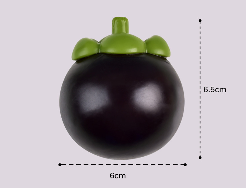 小红书热卖流体山竹捏捏乐解压发泄仿真水果减压球批发新奇特玩具详情8