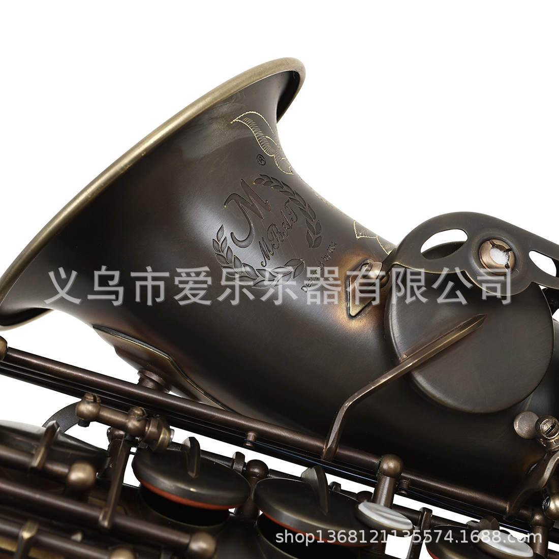 Matte alto saxophone E-flat retro saxophone complete set for adult beginners, professional saxophone cross-border wholesale pic 17