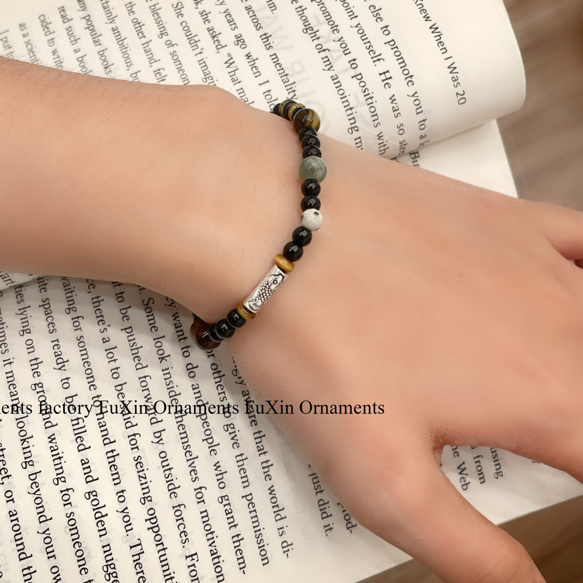 The new unique coffee bean bracelet features a niche and versatile design, a retro style for both men and women, and a new Chinese style for best friends and couples pic 20