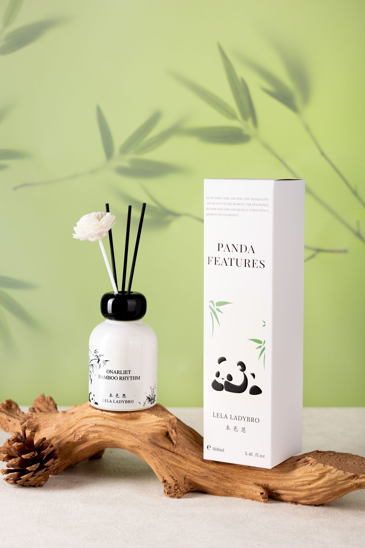 本色恩成都熊猫限定单瓶香氛礼盒装成都特色走亲访友礼品160ml详情2