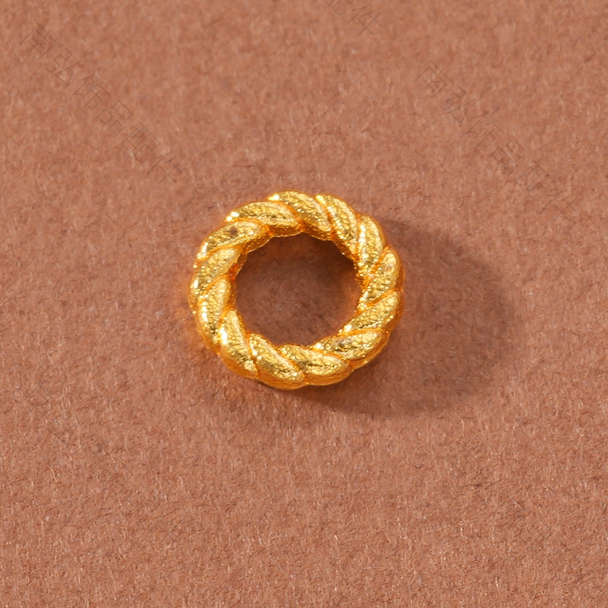Ancient-style Vietnamese sand gold color preservation wreath, interlaced linen wreath, high-end bracelet, necklace, DIY jewelry accessories pic 11