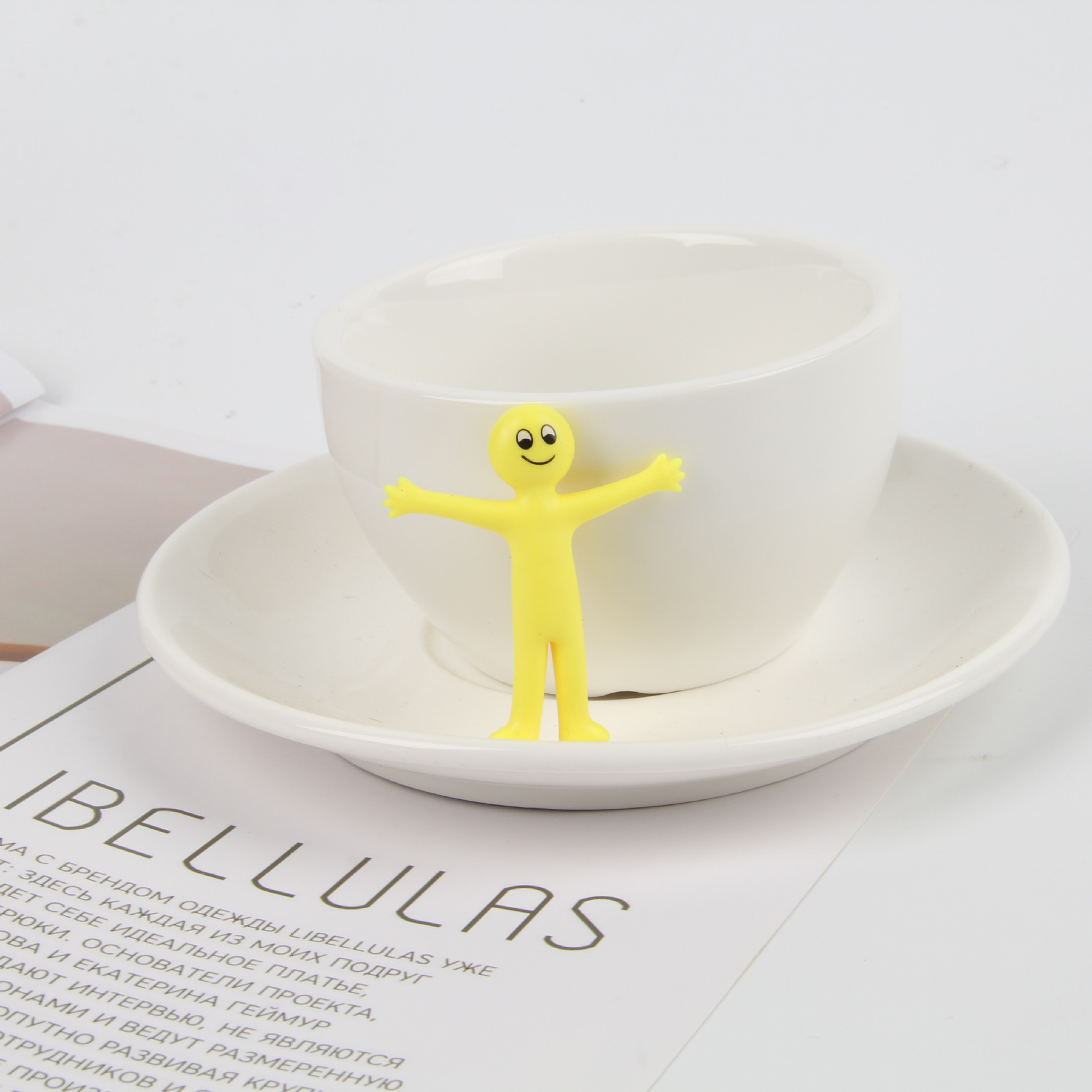 New and unique tpr elastic yellow figurine expression pulling release soft rubber creative Minion stress-relieving toy pic 20