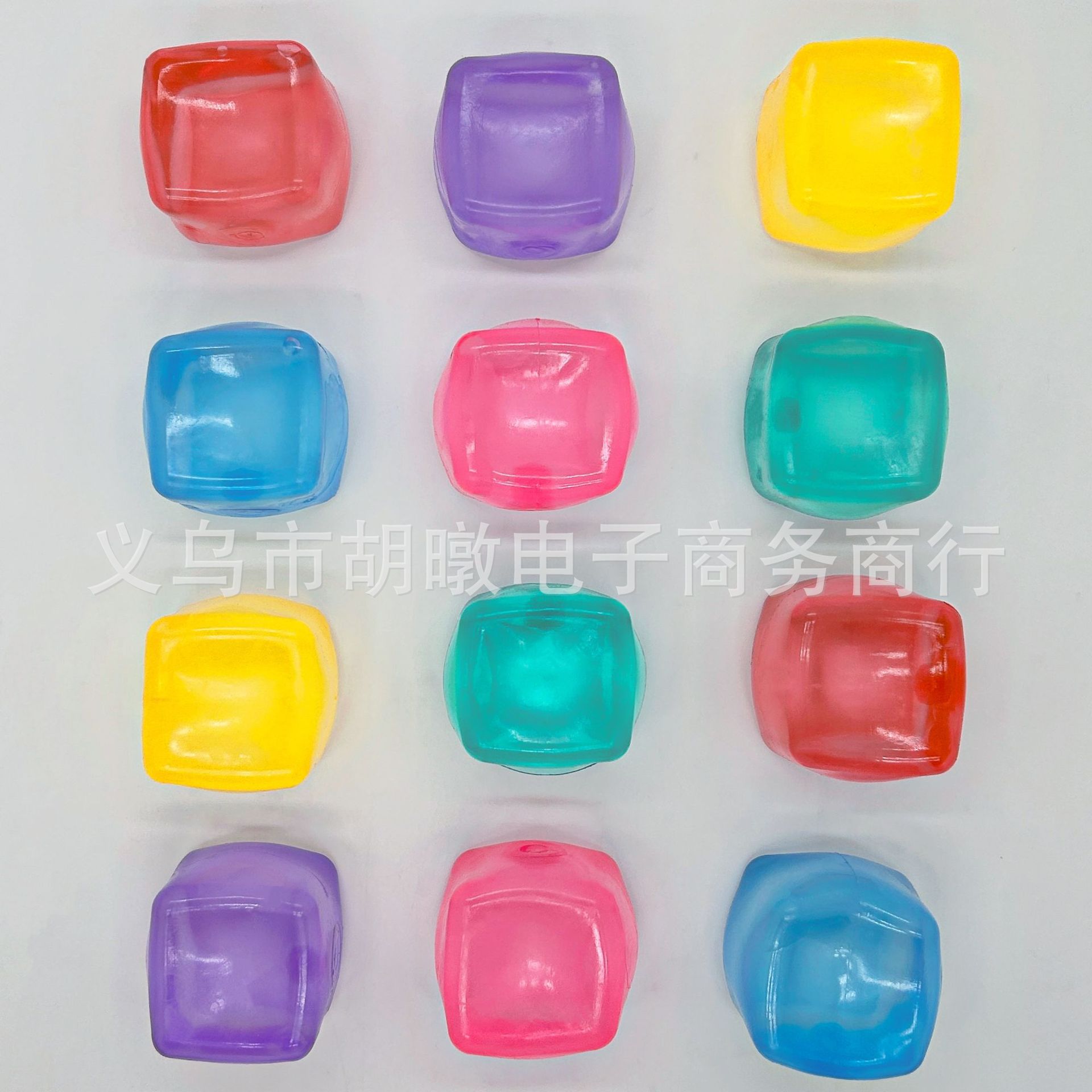 麦芽糖浆球玩具解压发泄方形水晶手捏揉挤压Q弹方形麦芽糖捏捏乐详情2