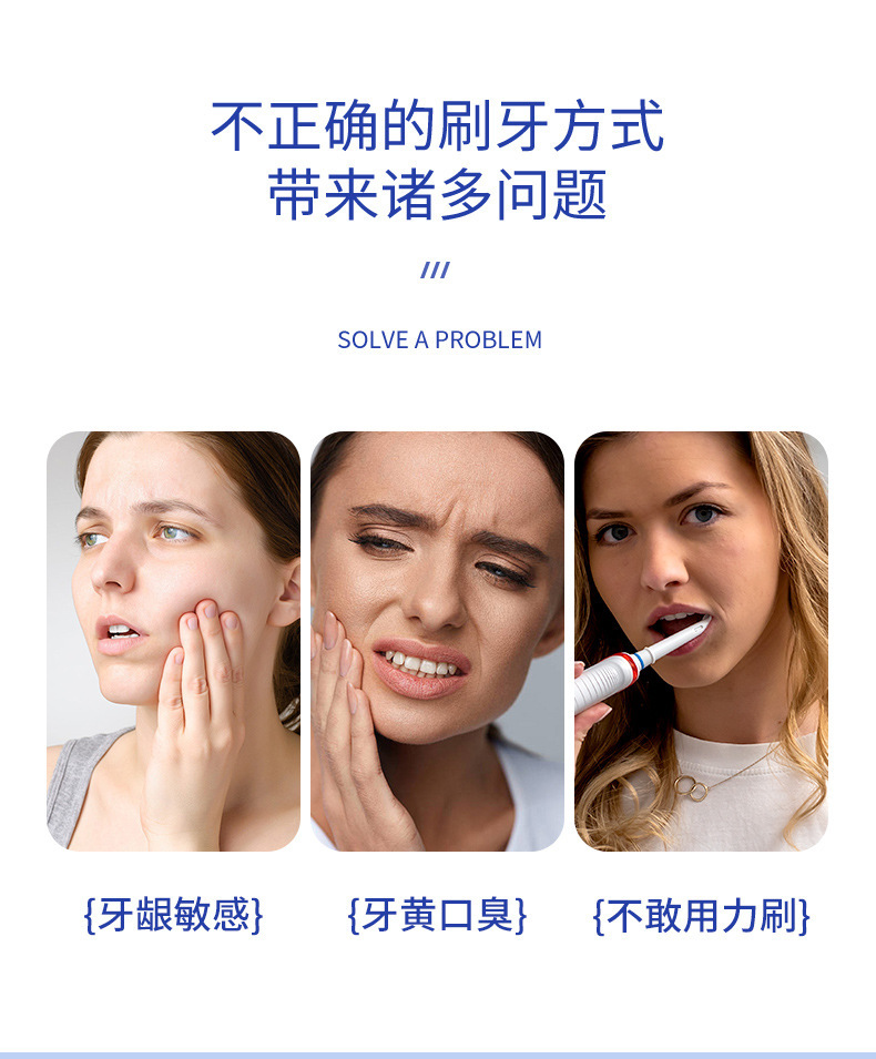 成人牙刷软毛牙刷口腔清洁成人家用牙刷情侣牙刷纸盒美国牙刷批发详情3