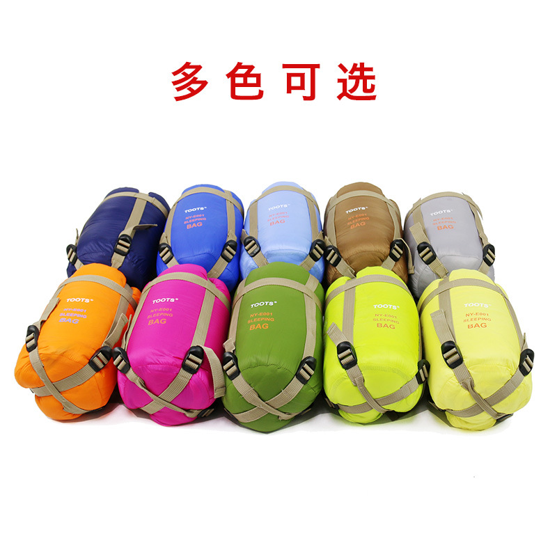 户外用品旅游野营尼龙仿丝绵睡袋办公午休睡袋成人信封迷你睡袋详情10