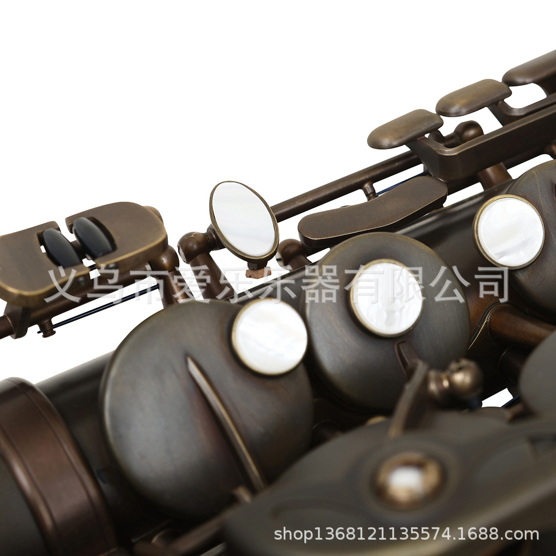 Matte alto saxophone E-flat retro saxophone complete set for adult beginners, professional saxophone cross-border wholesale pic 19