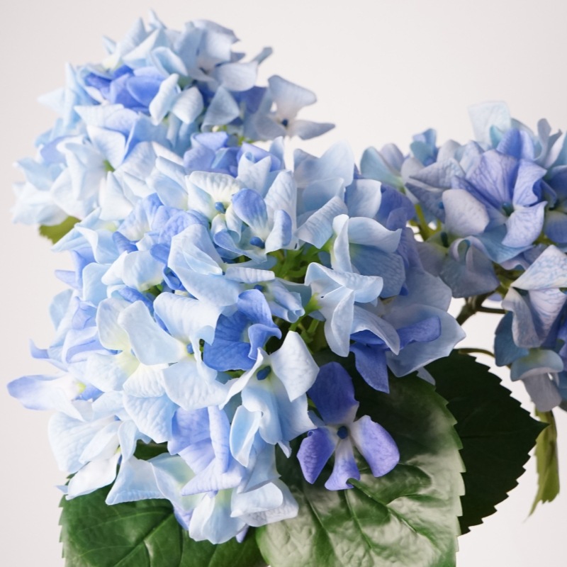 高品质手感保湿绣球花单枝荷兰绣球家居餐桌装饰花艺婚庆假花批发详情15