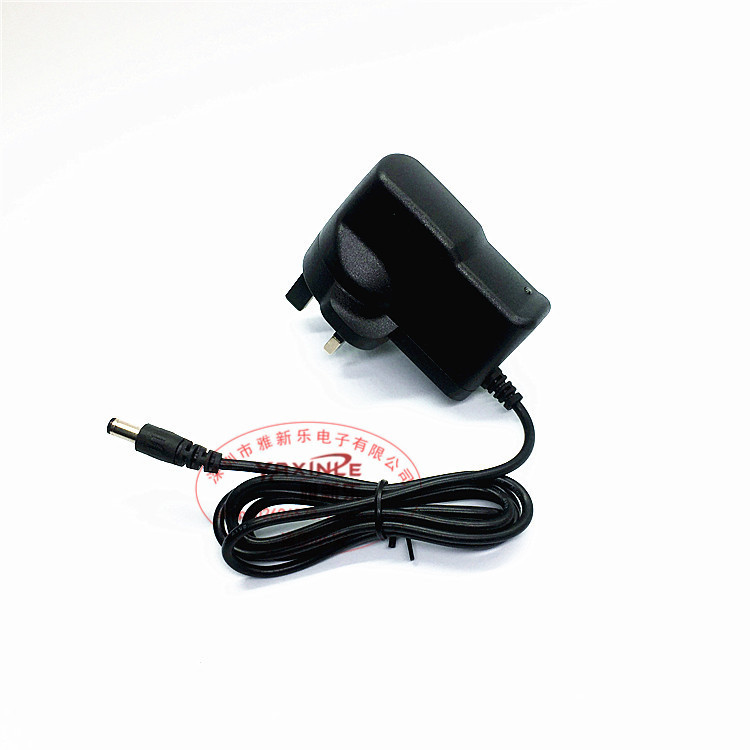 12V, 5V, 1A, 2A British standard power adapter, audio monitoring router, set-top box, LED light strip, British standard power supply pic 9