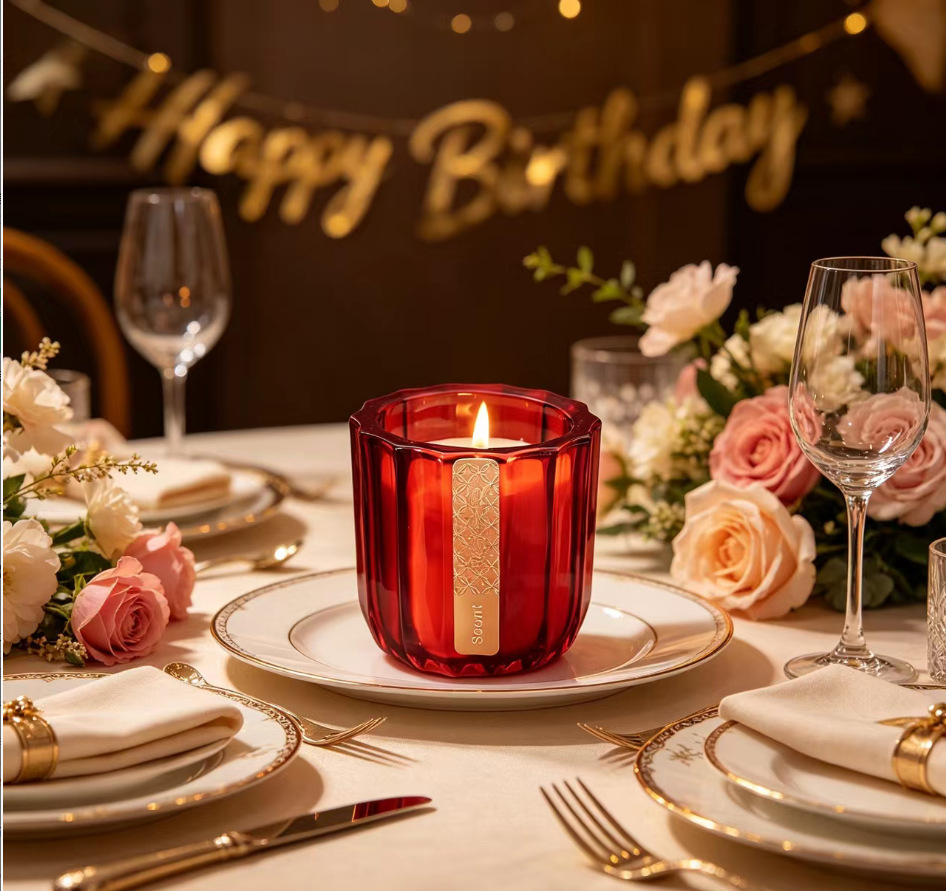 High-end atmosphere scented candles, soy wax, birthday candles, wedding party scented souvenirs, home gifts for best friends pic 2