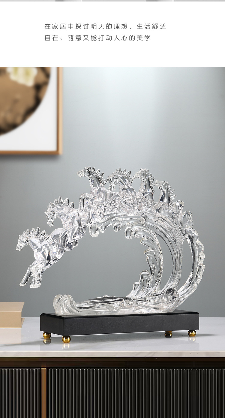 百财如意立体太空人微景观手办贝壳树脂小摆件创意礼品收藏品详情14