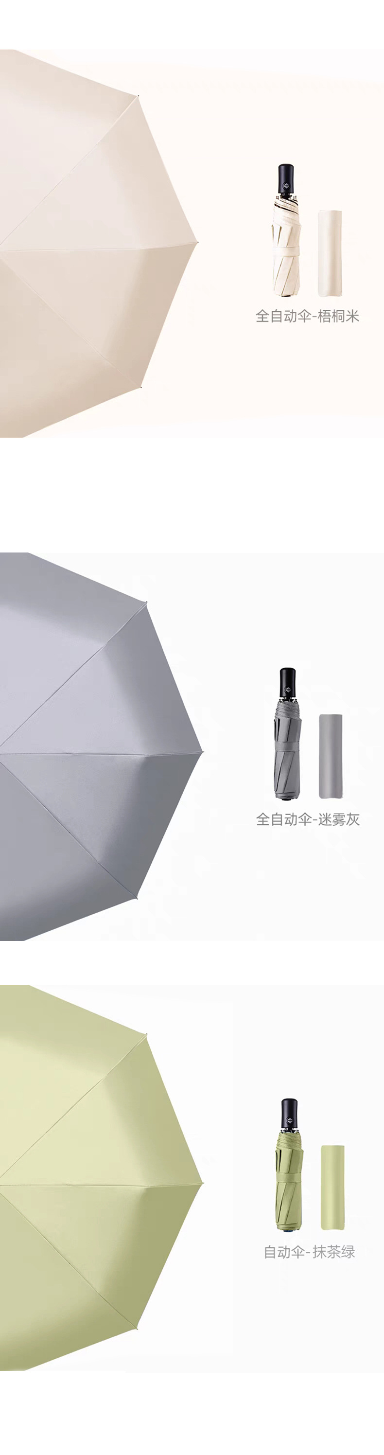 抗风暴遮阳自动伞