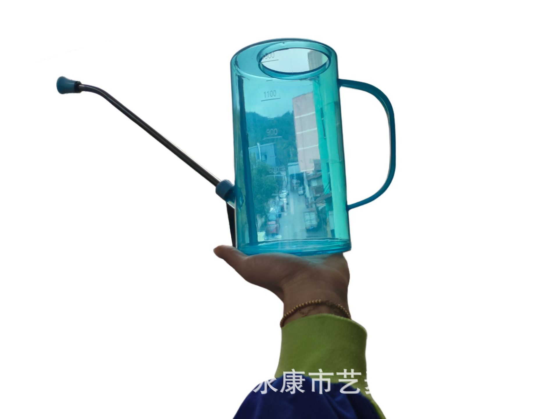 不锈钢长嘴浇水壶透明带刻度浇花壶洒水家用园艺盆栽淋水喷壶工具详情8