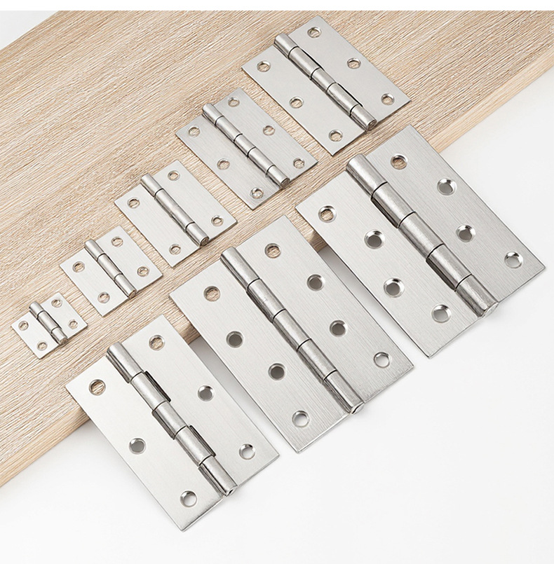 A comprehensive list of hardware accessories for stainless steel hinges, wardrobe doors, swing hinges, folding thickened small hinges, and small folding hinges for doors and Windows pic 20