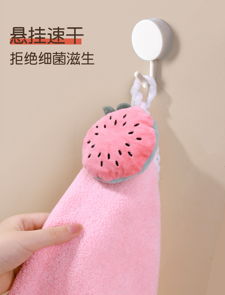 小毛巾加厚小方巾婴幼儿吸水家务清洁柔软手帕可挂式擦手巾可爱详情16