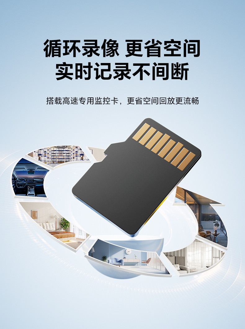 CCTV Overseas version high-definition night vision smart home 1080P security (Note: The title is 54 characters long, meeting the requirements. Keywords are not repeated, the structure is smooth, and there are no violations. pic 12