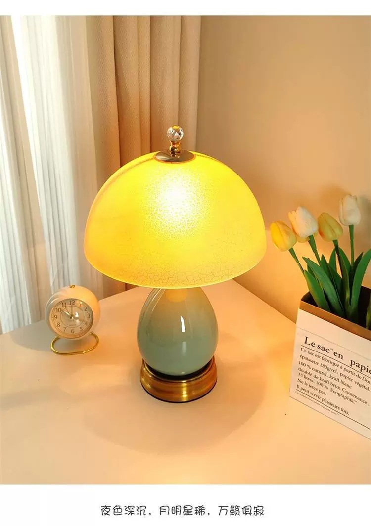 卧室床头台灯简约轻奢现代美式高级感网红温馨结婚高端主卧床头灯详情8