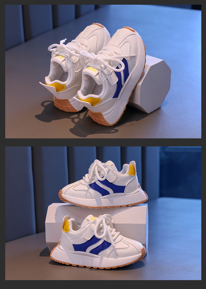 儿童鞋子女童老爹鞋2024新款男童四季休闲运动鞋中大童百搭阿甘鞋详情12