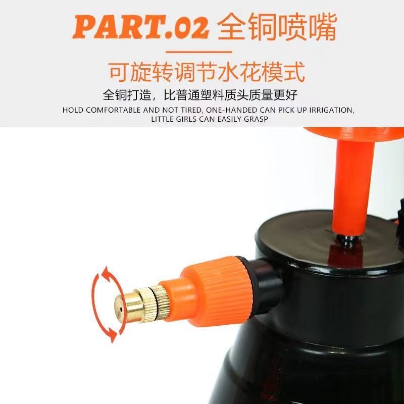 园艺工具气压式喷壶洒水壶园林用品喷雾器喷水壶分装瓶美妆日化包装详情3