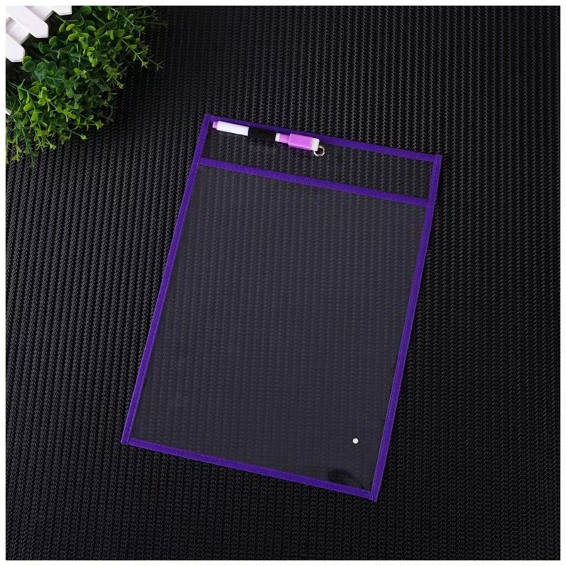 Colorful transparent folders, stationery storage, meeting bags, stationery decoration parts, audio equipment pic 21