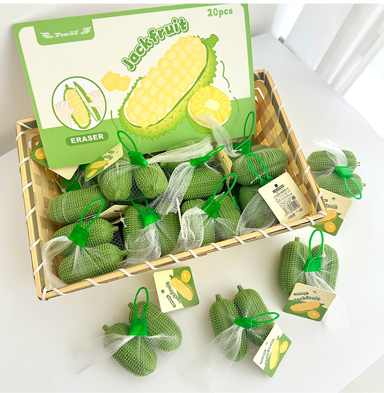 Creative and fun simulation vegetable and food erasers, children and students' stationery, high appearance level prize erasers pic 16