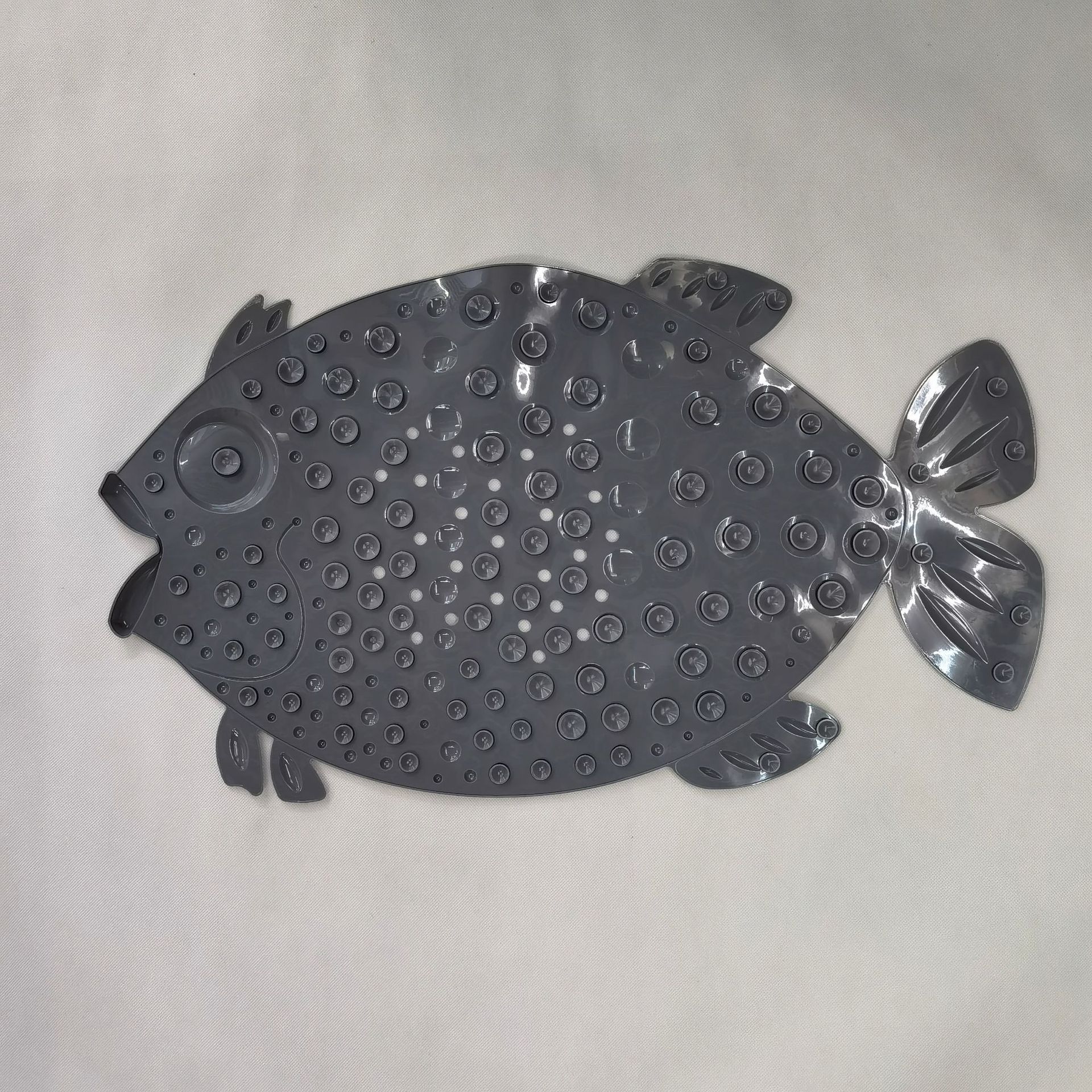 Forma de pescado almohadilla de baño resistente al agua almohadilla de baño larga de color sólido almohadilla de masaje suave espinilla antideslizante almohadilla de baño ventosa pic 14
