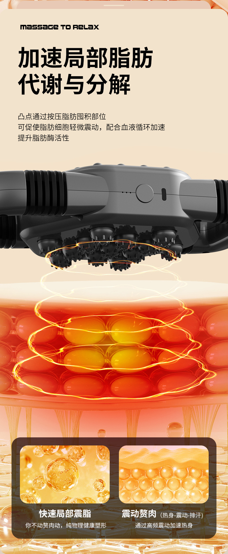 Cross-border fat-burning machine, fat-burning exercise and fitness equipment, leg shaping, waist shaping, tummy relaxation wonder, home exercise for lazy people pic 5