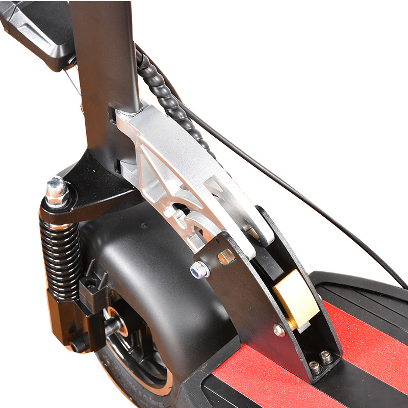 工厂直营电动滑板车10寸便携可折叠站骑小型电动车上班代驾代步车详情8